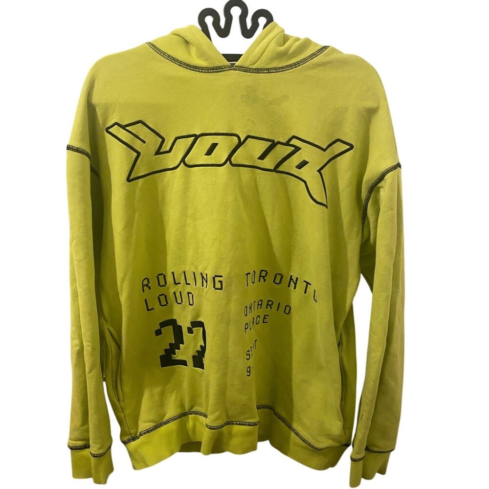 Rolling Loud 2022 Ontario Canada French Terry Hoodie Size Large